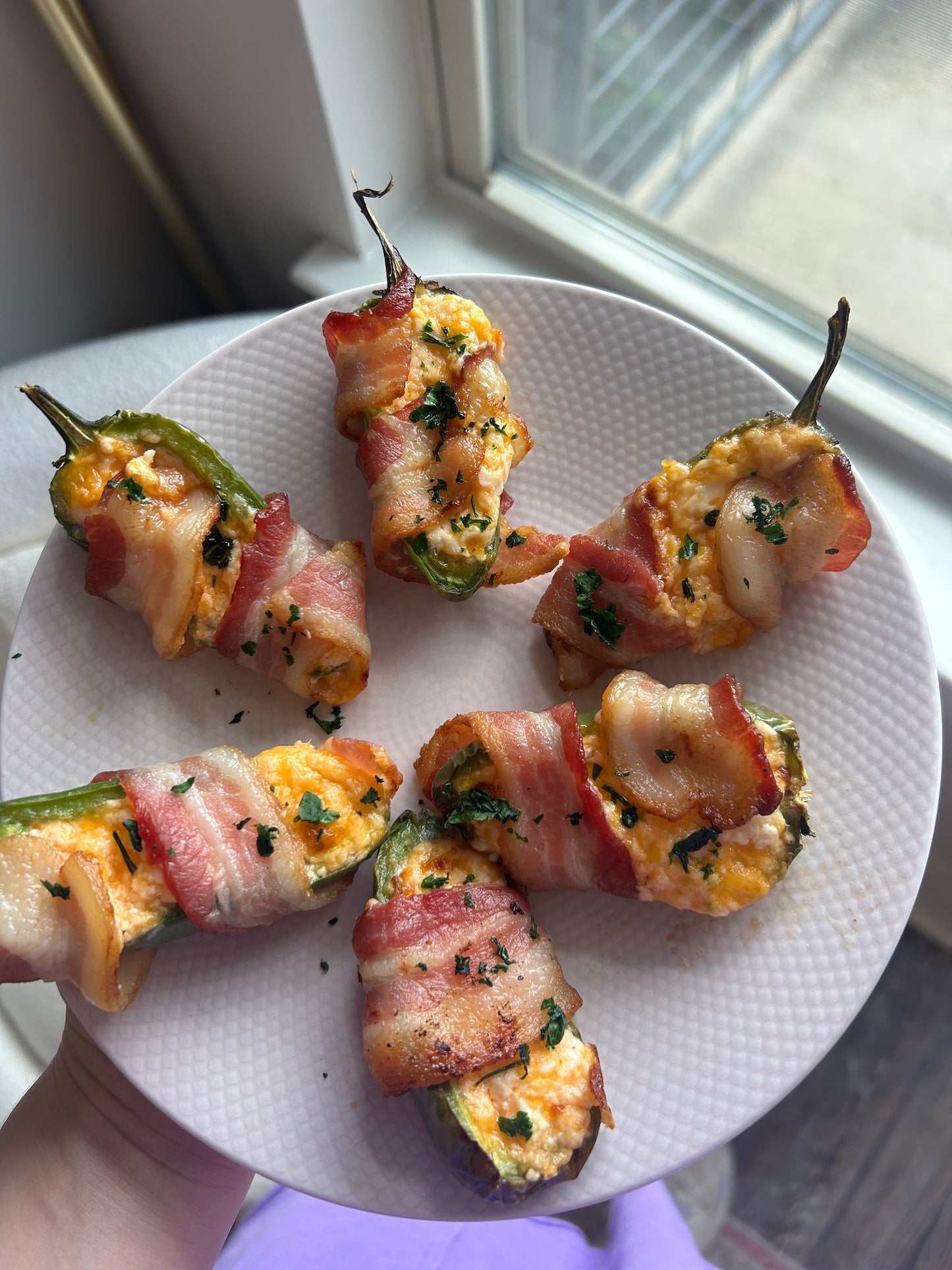 Bacon Wrapped Jalapeno Poppers