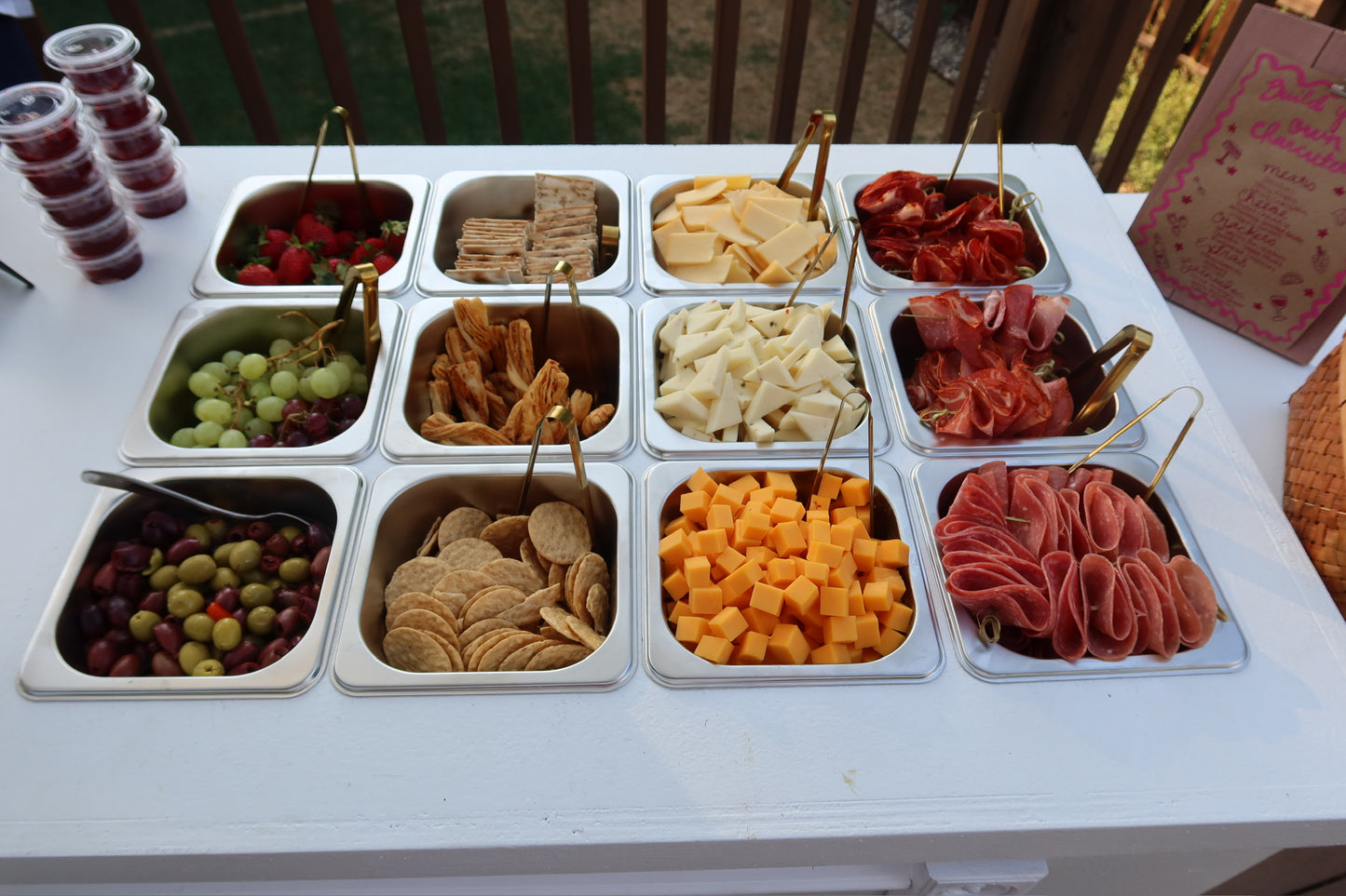 Charcuterie Event Cart