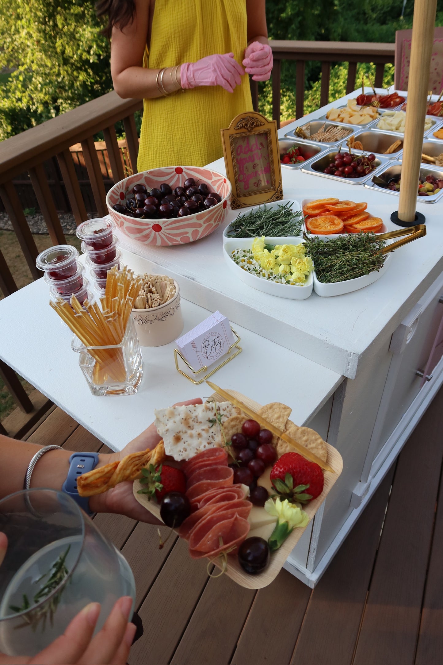 Charcuterie Event Cart